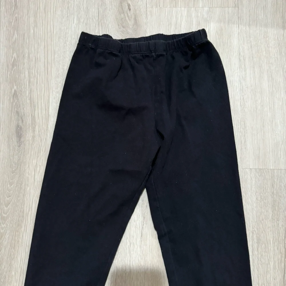 Kids The Children's Place Girls Black Leggings Pants Stretch XL Size 14